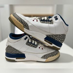 Pre-owned Nike Air Jordan 3 Retro OG True Blue 854261-106